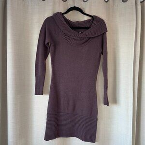 Sugar Plum Sweater Dress